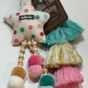 🎀 Matilda Jane Tassel Ornaments – Set of 2 Whimsical handmade ornaments